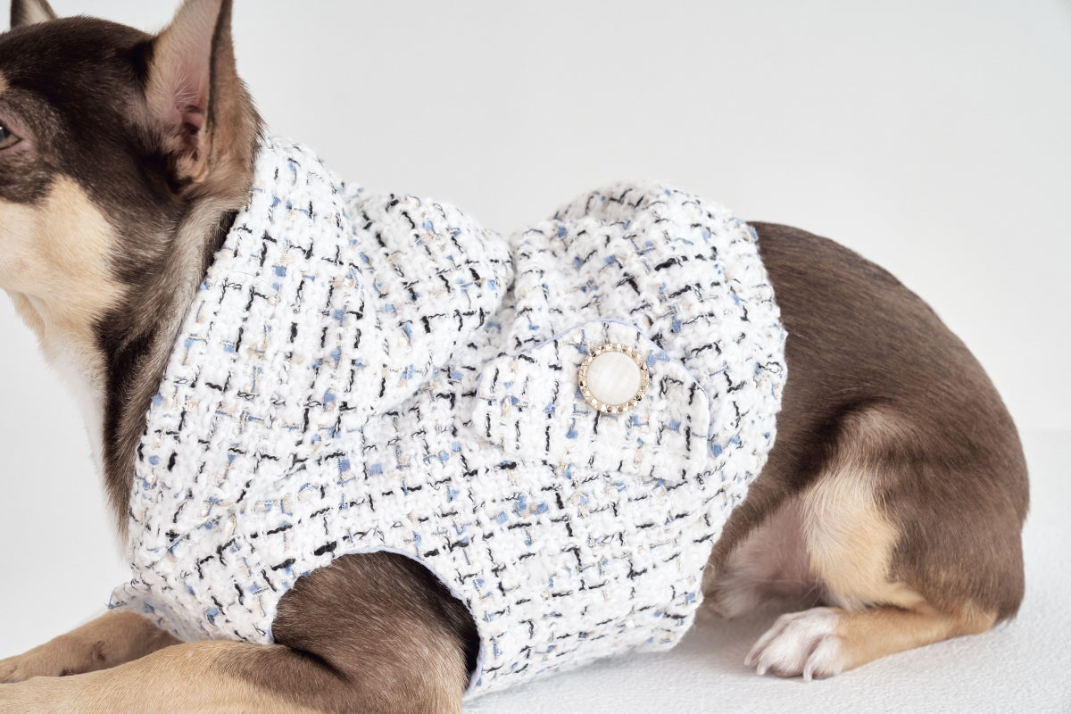 【予約】001 Edition - Tweed Hood Vest