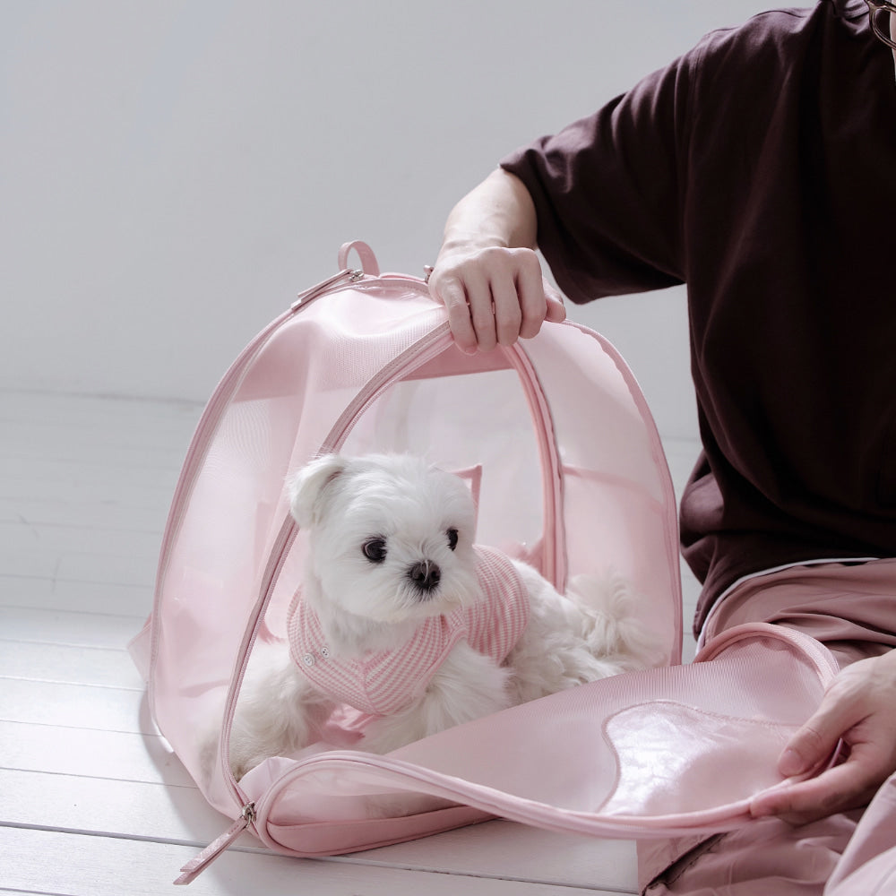 【予約】Airy Soft Backpack (2color)｜犬用キャリーバッグ