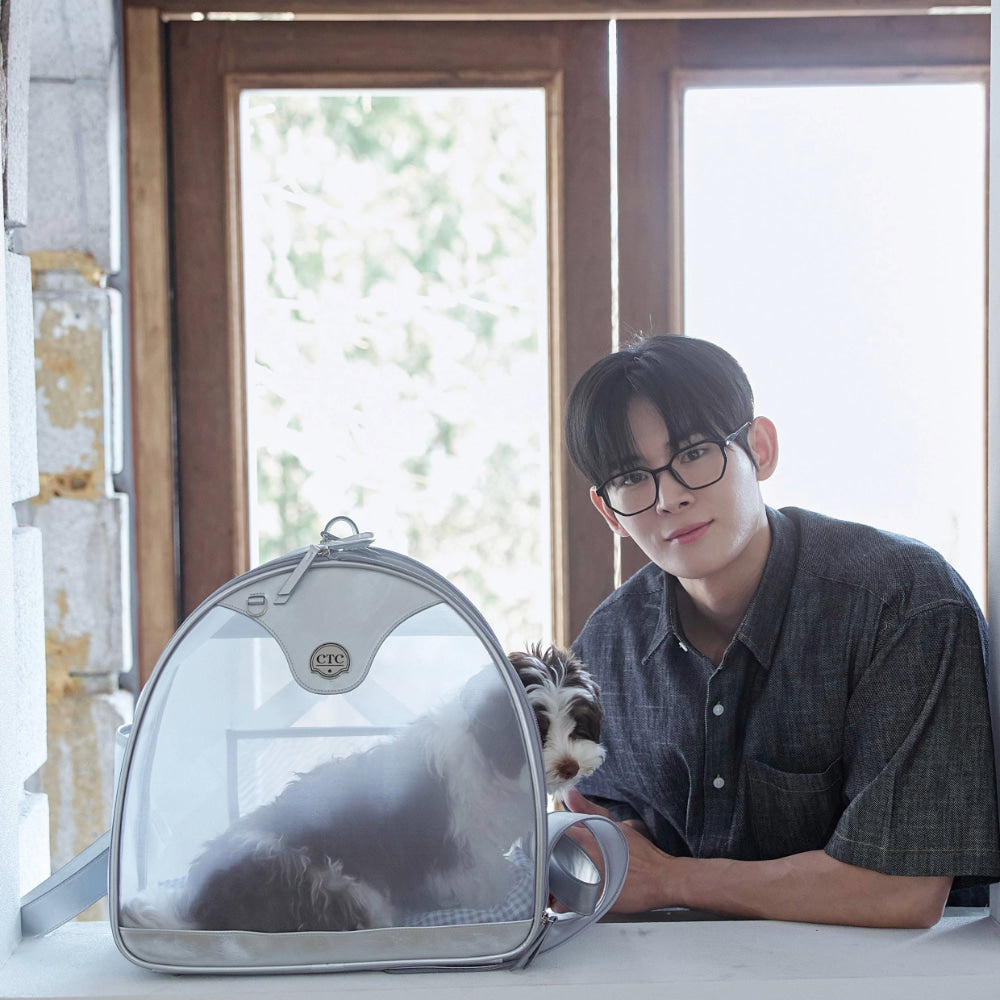 【予約】Airy Soft Backpack (2color)｜犬用キャリーバッグ