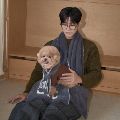 【予約】Fuzzy Snuggle Muffler (For dogs & humans)