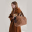 【予約】Teddy Shearing Boucle Bag（キャメル）｜犬用キャリーバッグ