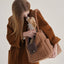 【予約】Teddy Shearing Boucle Bag（キャメル）｜犬用キャリーバッグ