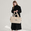 【予約】Teddy Shearing Boucle Bag（クリーム）｜犬用キャリーバッグ