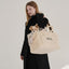 【予約】Teddy Shearing Boucle Bag（クリーム）｜犬用キャリーバッグ