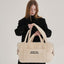 【予約】Teddy Shearing Boucle Bag（クリーム）｜犬用キャリーバッグ