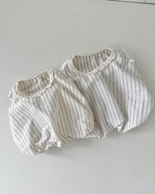 【予約】Stripe Balloon Vest