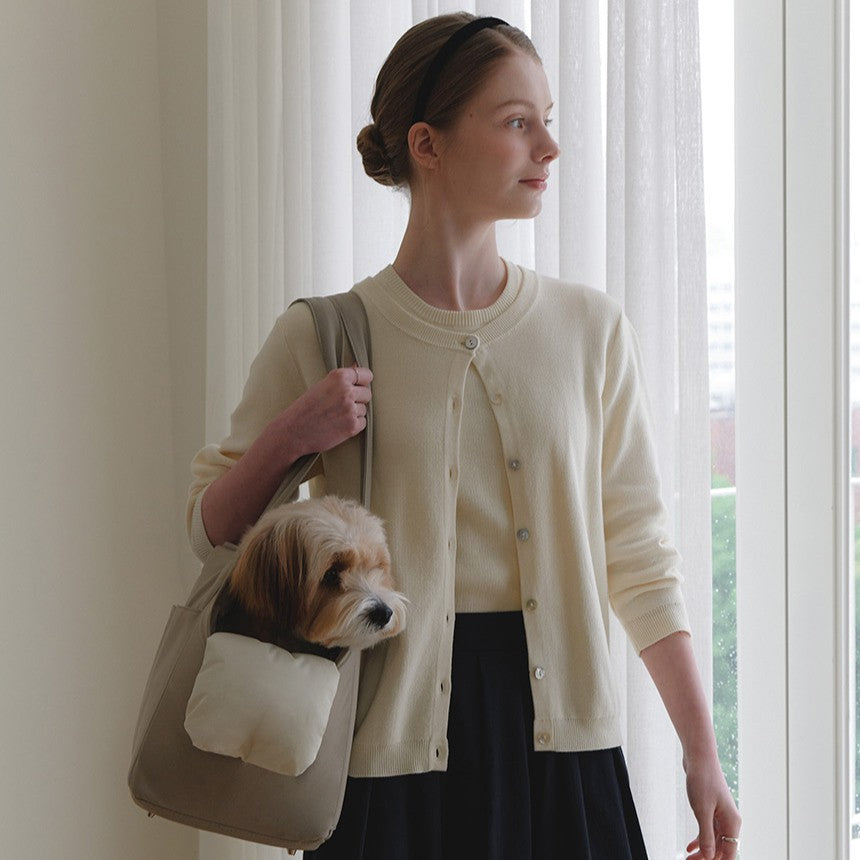 【予約】Cushion Bag｜犬用キャリーバッグ