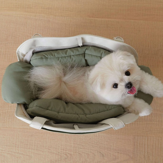 【予約】Cushion Bag｜犬用キャリーバッグ