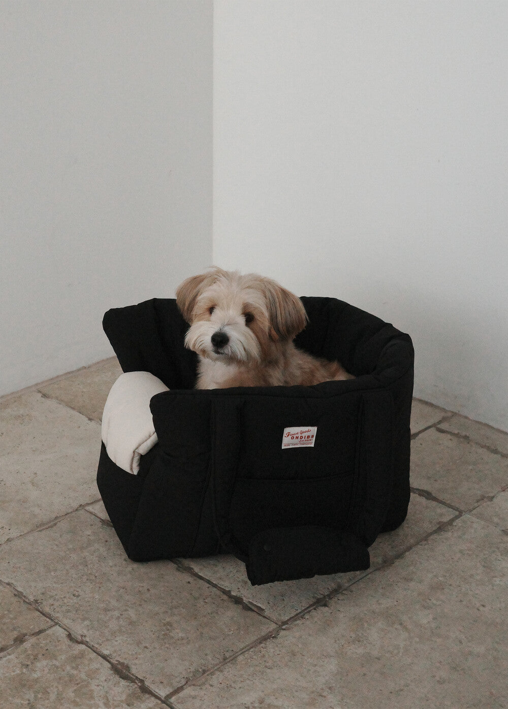【予約】 DAY CARRY BAG (black)｜犬用キャリーバッグ
