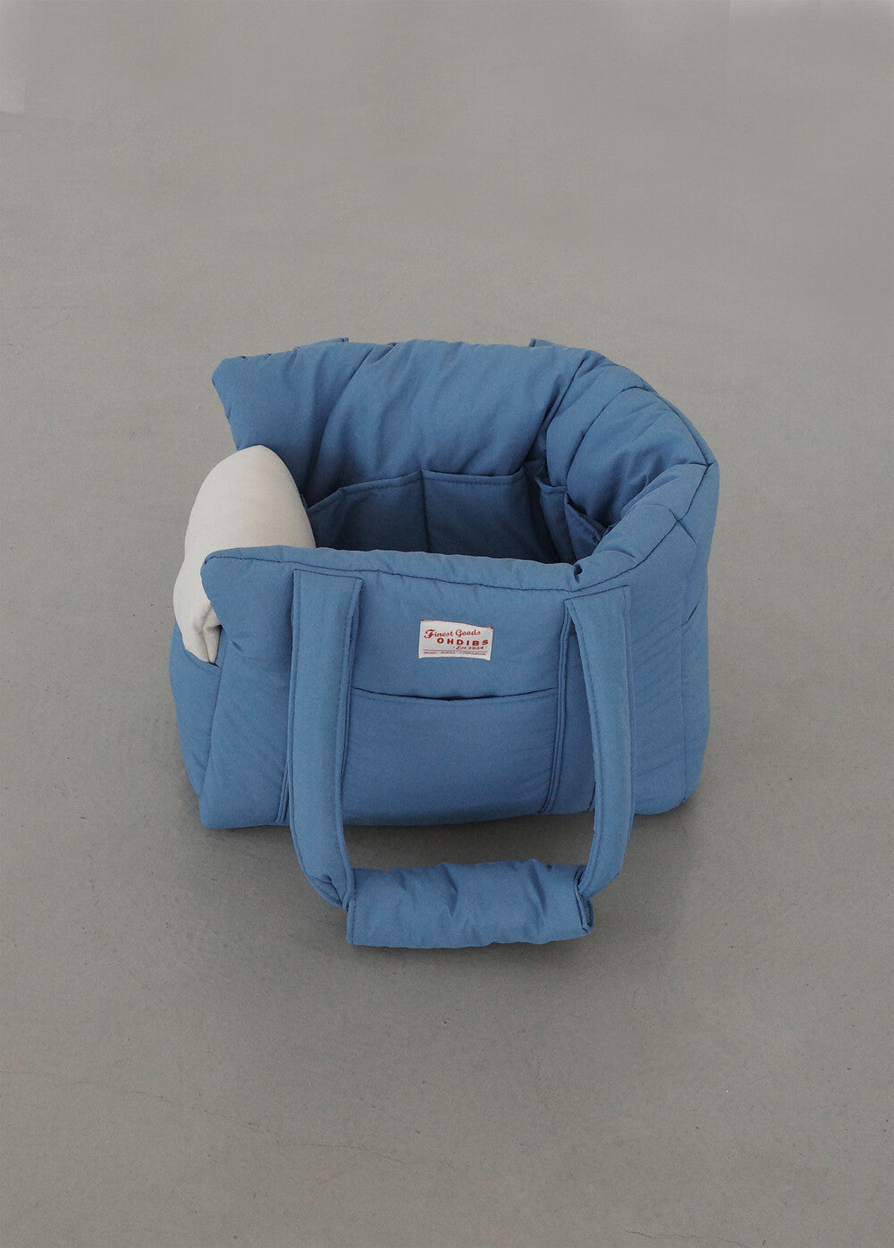 【予約】 DAY CARRY BAG (pale blue)｜犬用キャリーバッグ