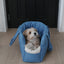 【予約】 DAY CARRY BAG (pale blue)｜犬用キャリーバッグ