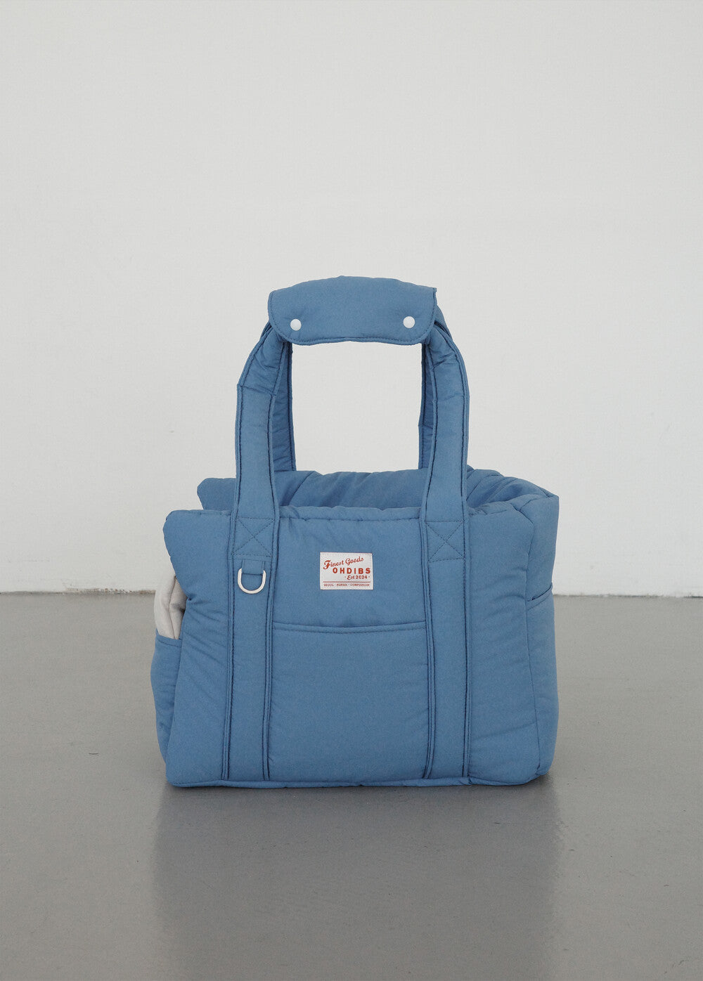 【予約】 DAY CARRY BAG (pale blue)｜犬用キャリーバッグ