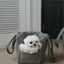 【予約】 DAY CARRY BAG (khaki check)｜犬用キャリーバッグ