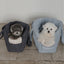 【予約】 DAY CARRY BAG (navy check)｜犬用キャリーバッグ