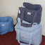 【予約】 DAY CARRY BAG (navy check)｜犬用キャリーバッグ