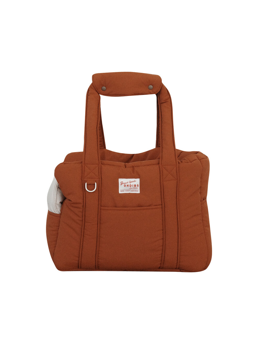 【予約】 DAY CARRY BAG (brick orange)｜犬用キャリーバッグ