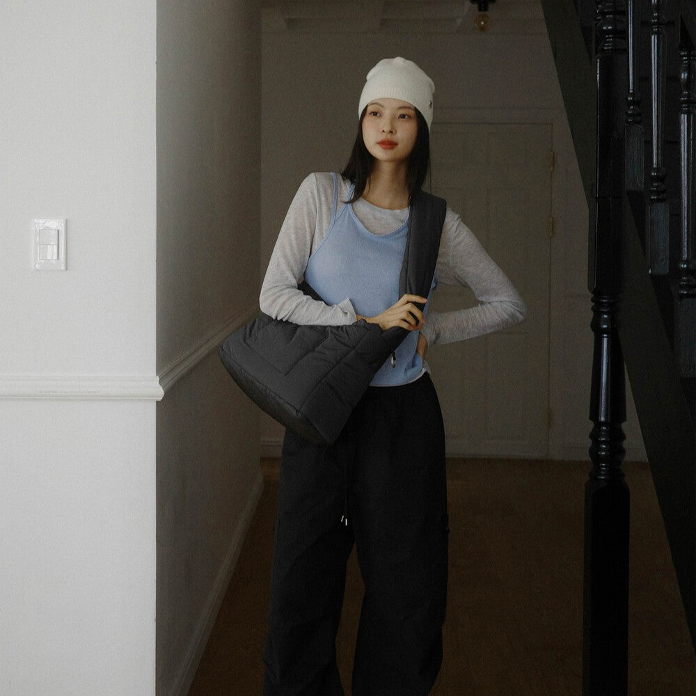 【予約】Dibsling Bag _ charcoal｜犬用キャリーバッグ・スリングバッグ