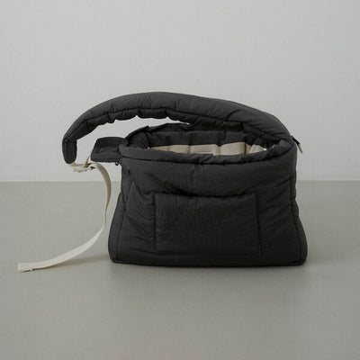 【予約】Dibsling Bag _ charcoal｜犬用キャリーバッグ・スリングバッグ