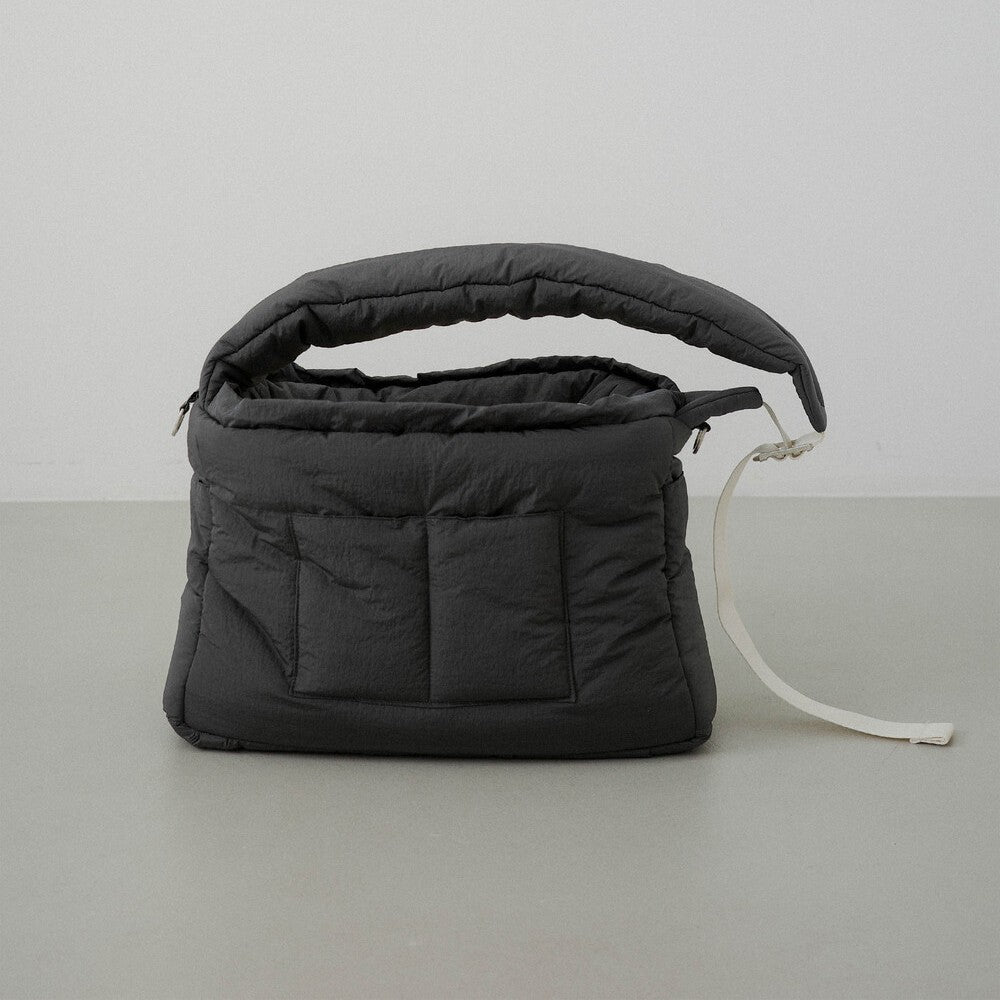 【予約】Dibsling Bag _ charcoal｜犬用キャリーバッグ・スリングバッグ