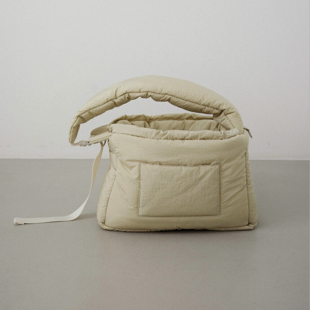 【予約】Dibsling Bag _ Butter beige｜犬用キャリーバッグ・スリングバッグ