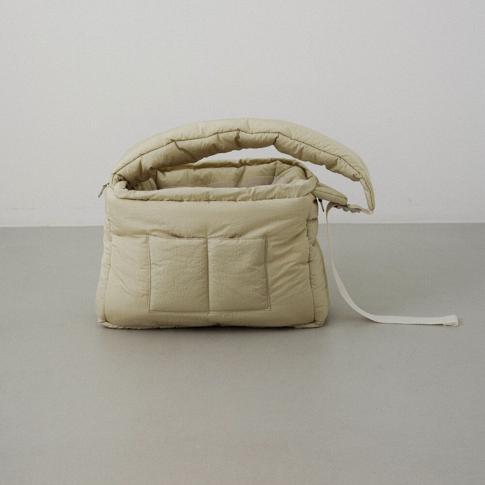【予約】Dibsling Bag _ Butter beige｜犬用キャリーバッグ・スリングバッグ