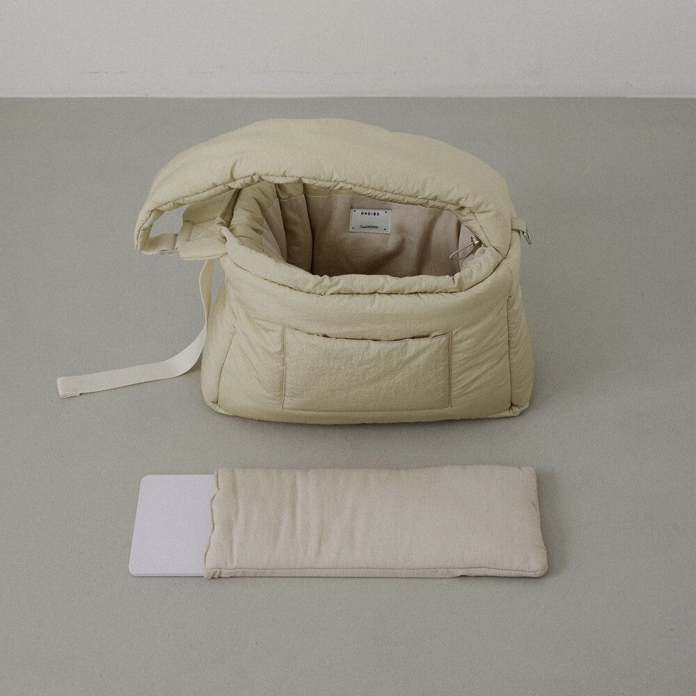 【予約】Dibsling Bag _ Butter beige｜犬用キャリーバッグ・スリングバッグ