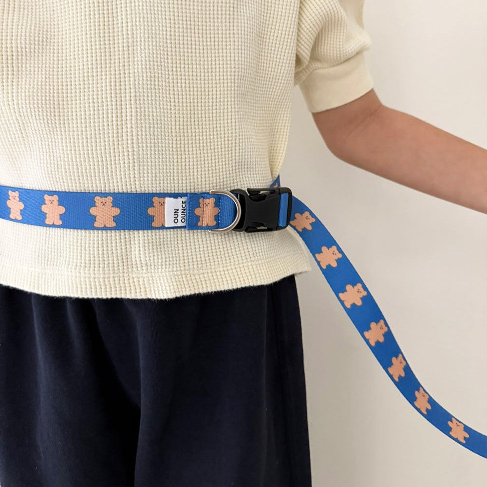 【一部即納】jelly bear leash