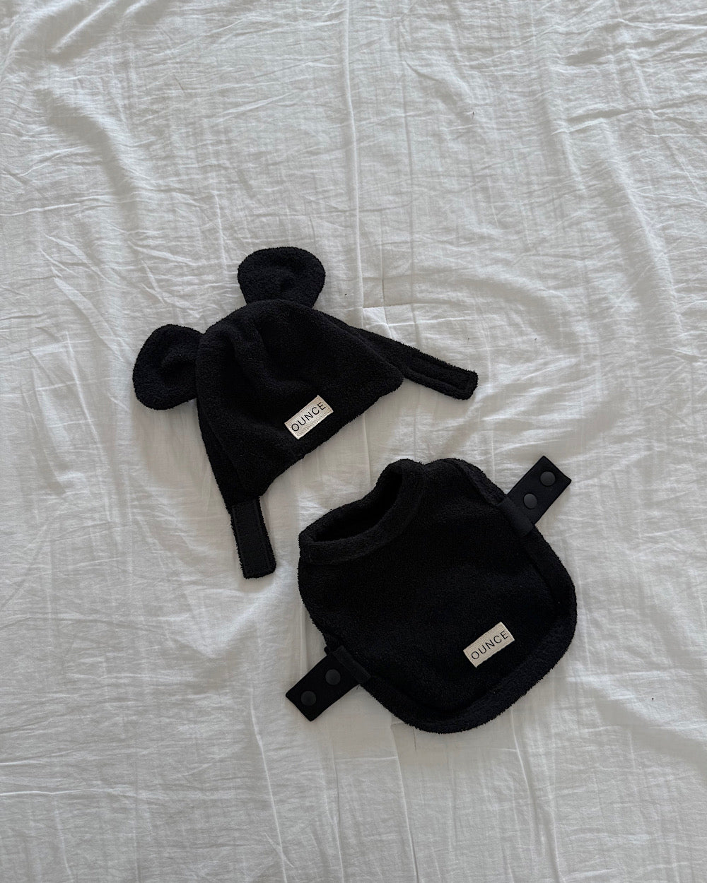 【予約】Terry bear vest & hat