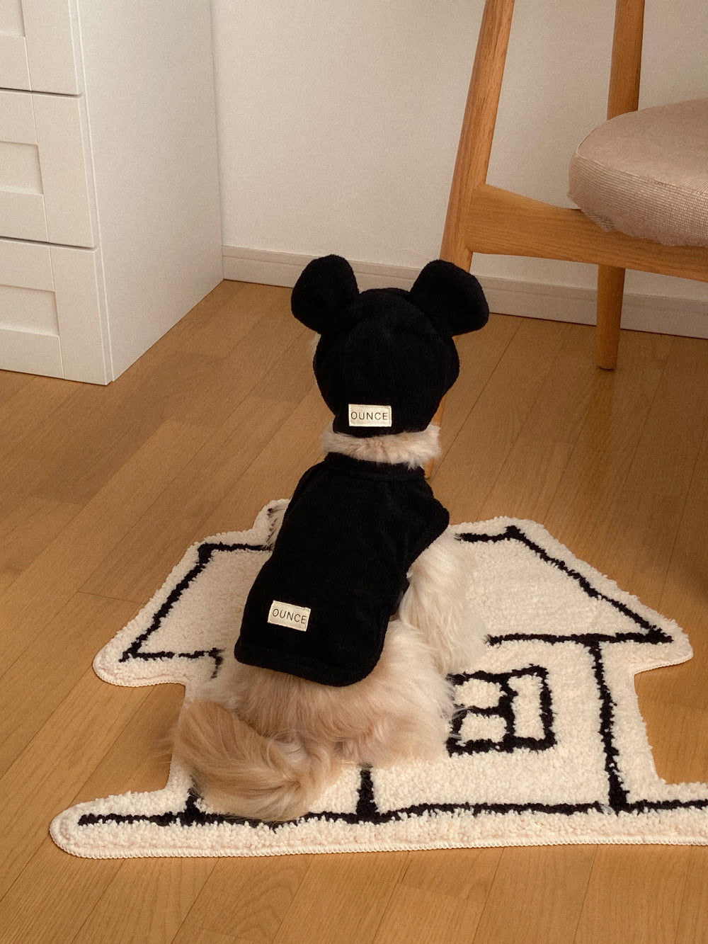 【予約】Terry bear vest & hat