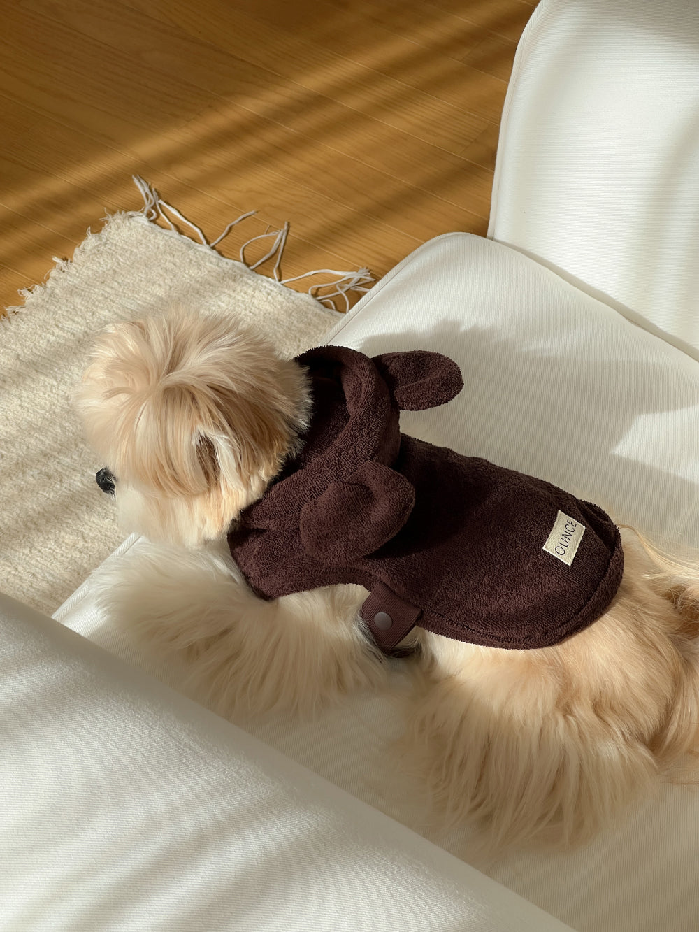 【予約】Terry bear vest & hat