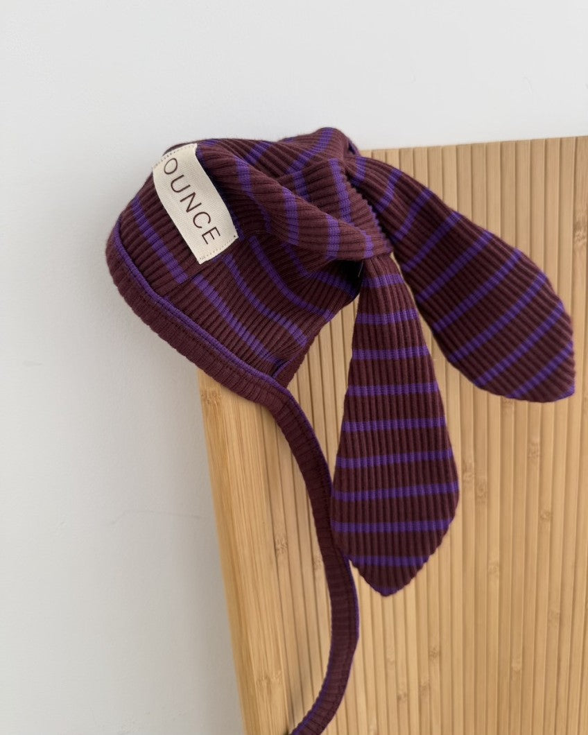 【予約】STRIPE BUNNY HAT ALL IN ONE