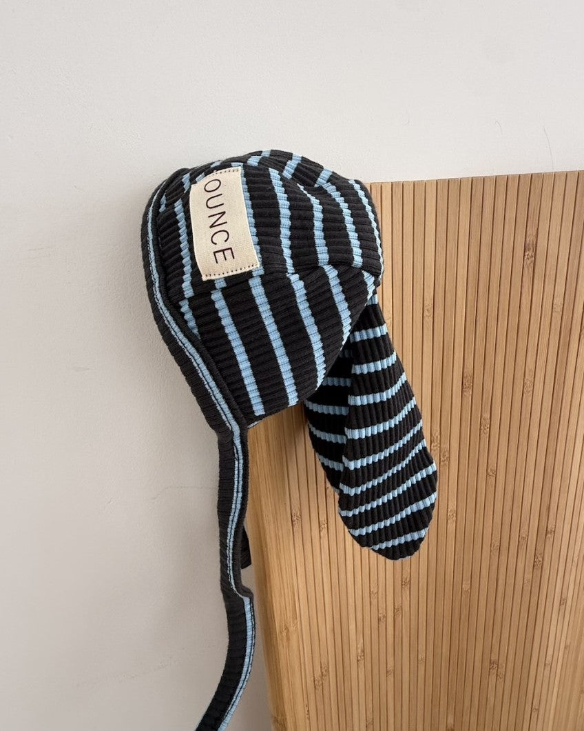 【予約】STRIPE BUNNY HAT ALL IN ONE