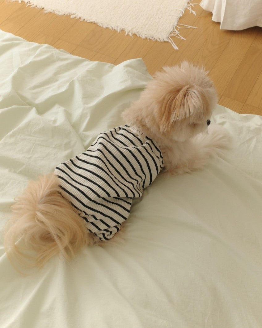 【予約】STRIPE BUNNY HAT ALL IN ONE