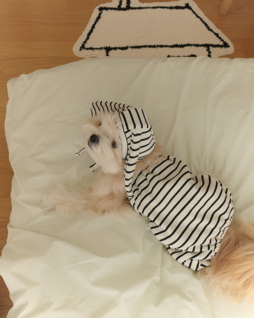 【予約】STRIPE BUNNY HAT ALL IN ONE