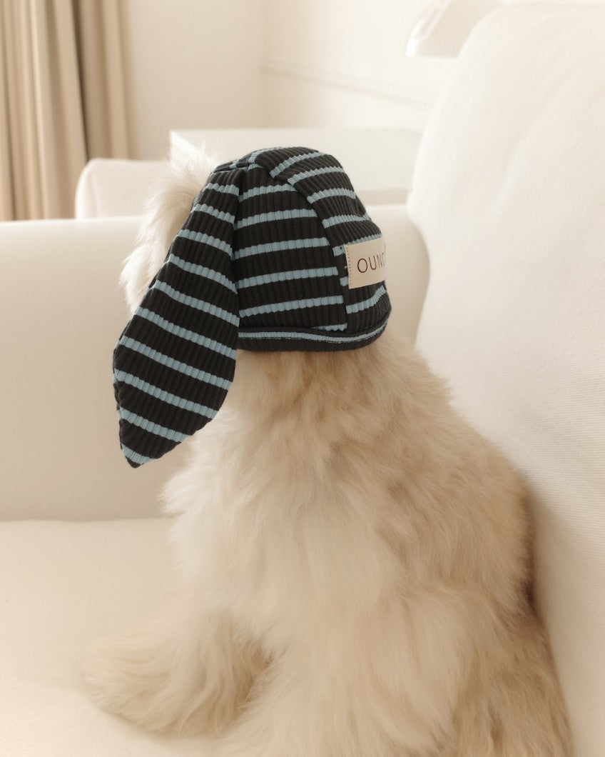 【予約】STRIPE BUNNY HAT ALL IN ONE