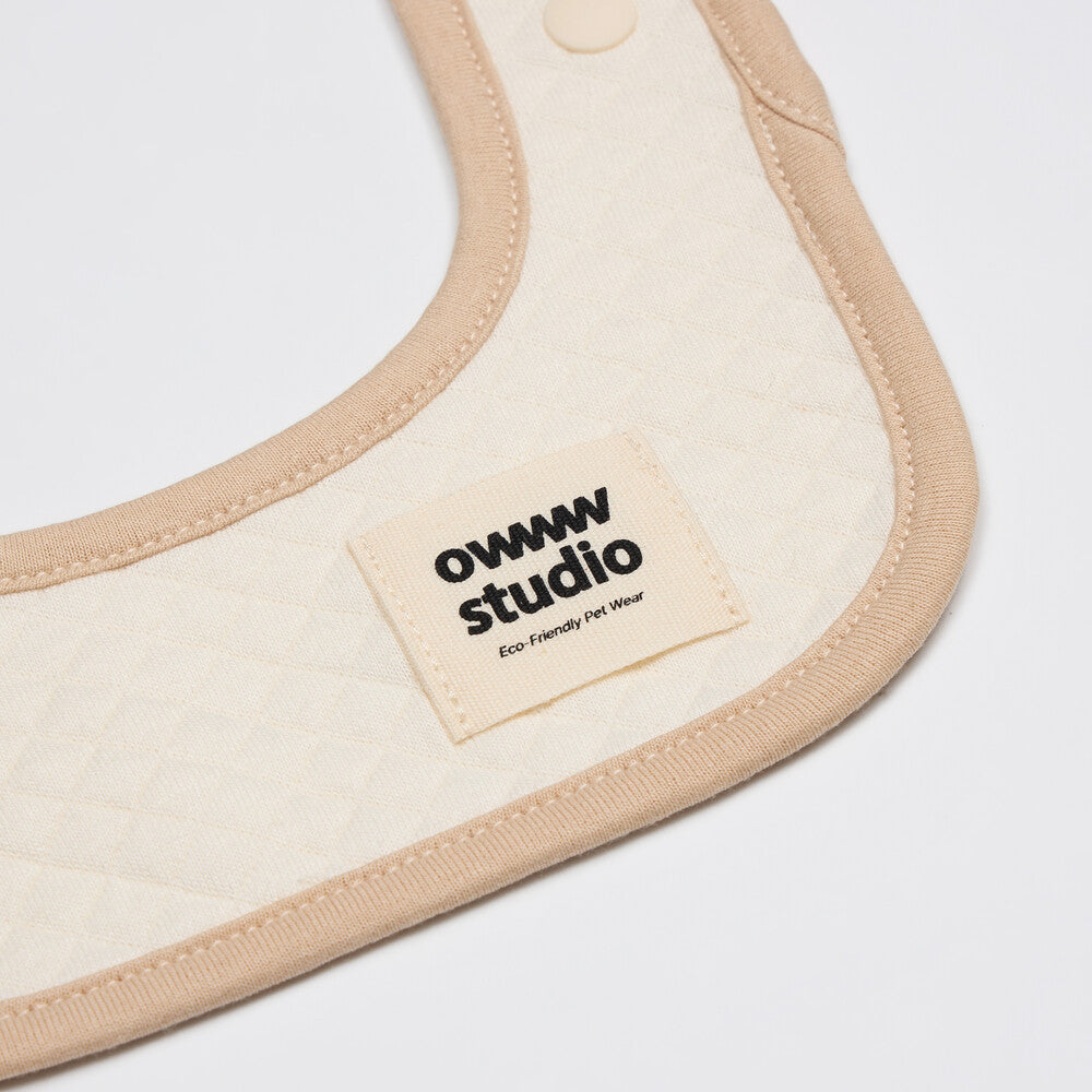 【予約】Organic Bib（ネーム刺繍可）