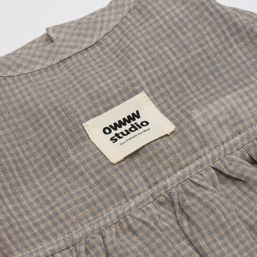 【一部即納】Pure Linen Dress