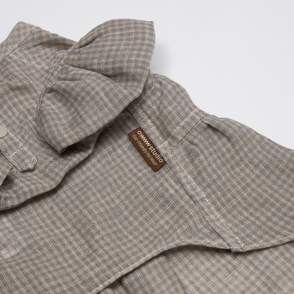 【一部即納】Pure Linen Dress