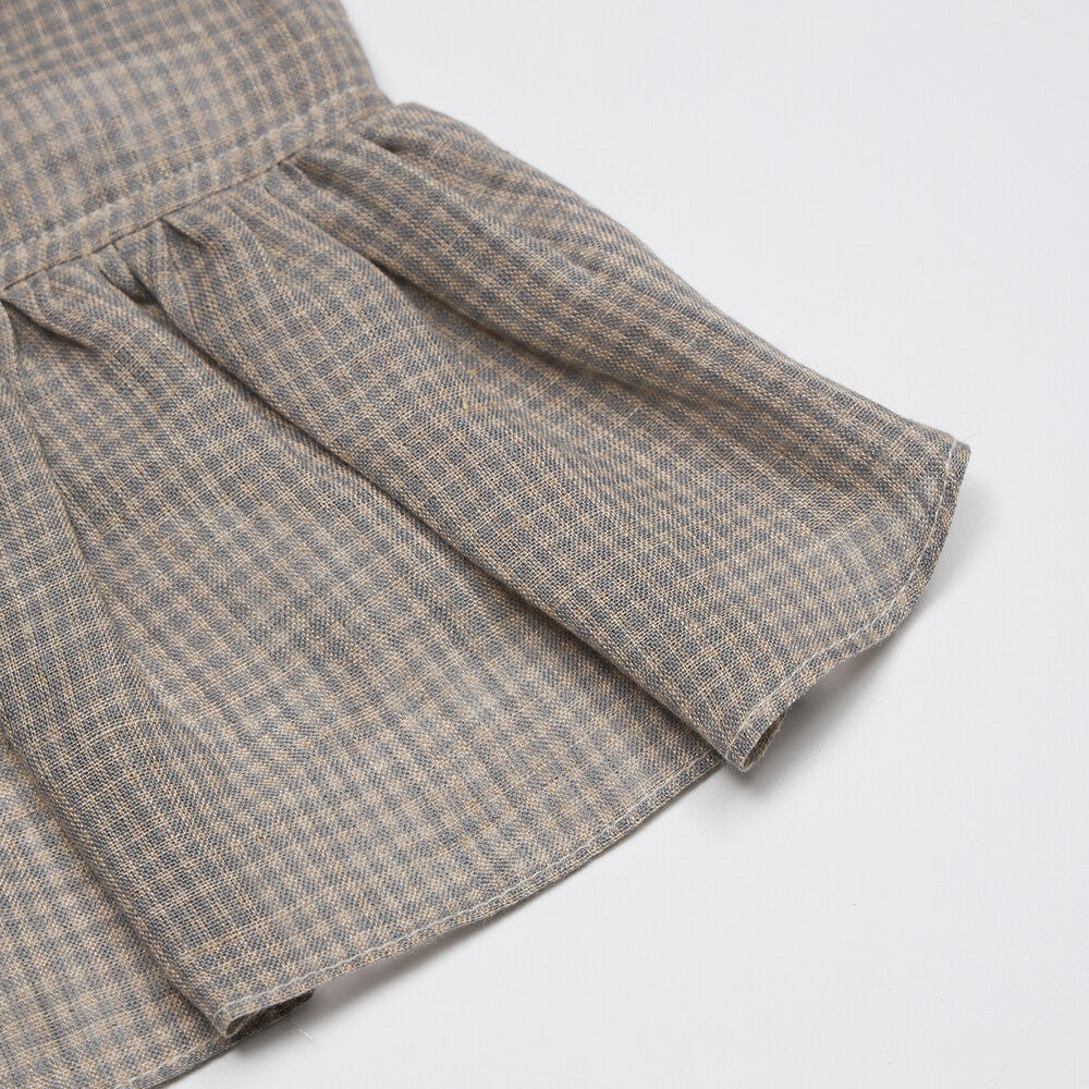 【一部即納】Pure Linen Dress