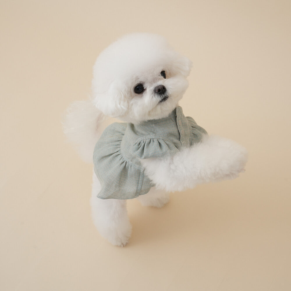 【一部即納】Pure Linen Dress