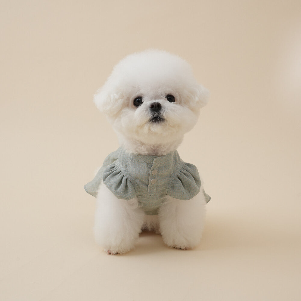 【一部即納】Pure Linen Dress