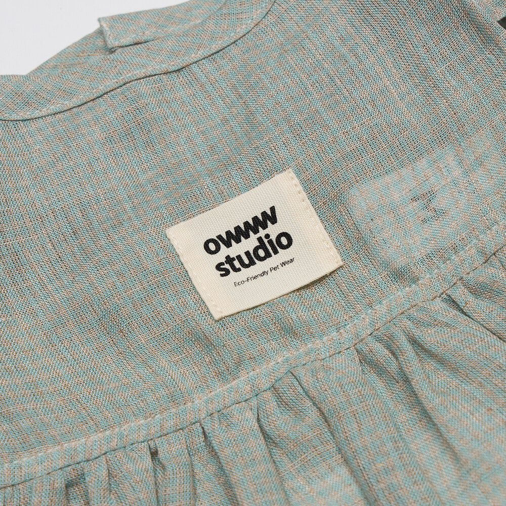 【一部即納】Pure Linen Dress