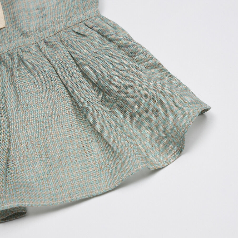 【一部即納】Pure Linen Dress