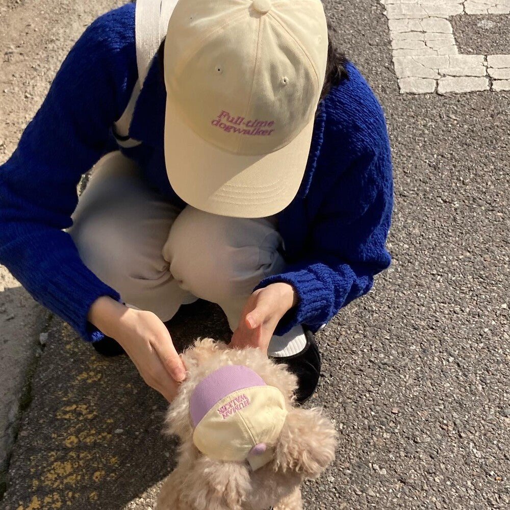 【予約】Dogwalker ball cap  (HUMAN)