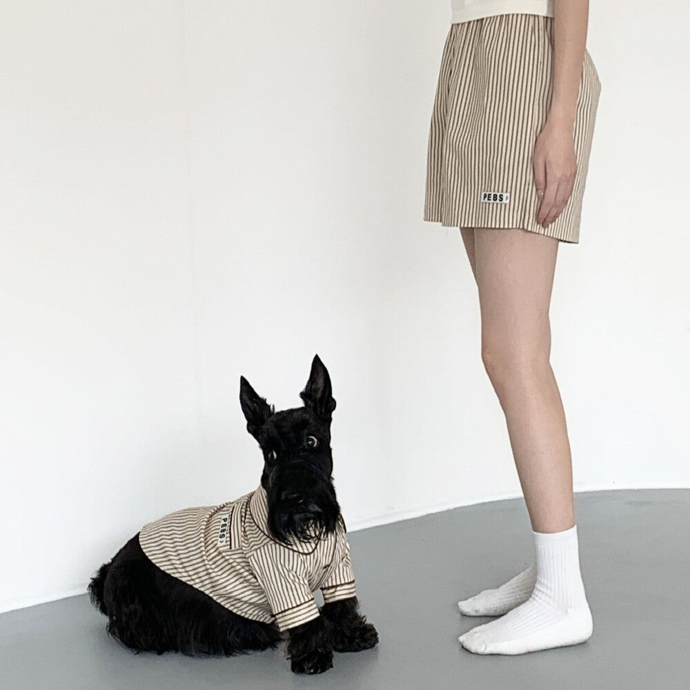 【予約】Striped shorts