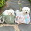 【受注生産】12th linen rorobag｜犬用キャリーバッグ