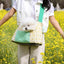 【受注生産】13th sky weave & yellow breeze needbag｜犬用キャリーバッグ・スリングバッグ
