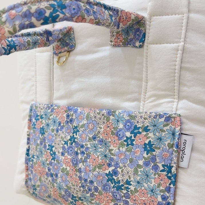 【受注生産】7th Cotton rorobag (White)｜犬用キャリーバッグ