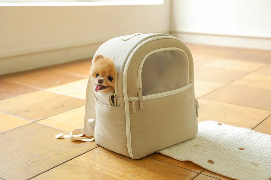 【予約】ソフトカーブ バックパック｜犬用キャリーバッグ