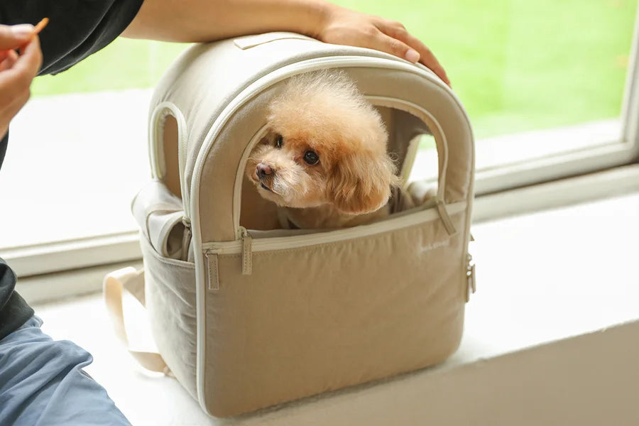 【予約】ソフトカーブ バックパック｜犬用キャリーバッグ